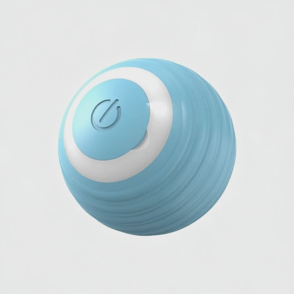 Smart Interactive Pet Ball — Self-Rolling Dog & Cat Toy (USB)