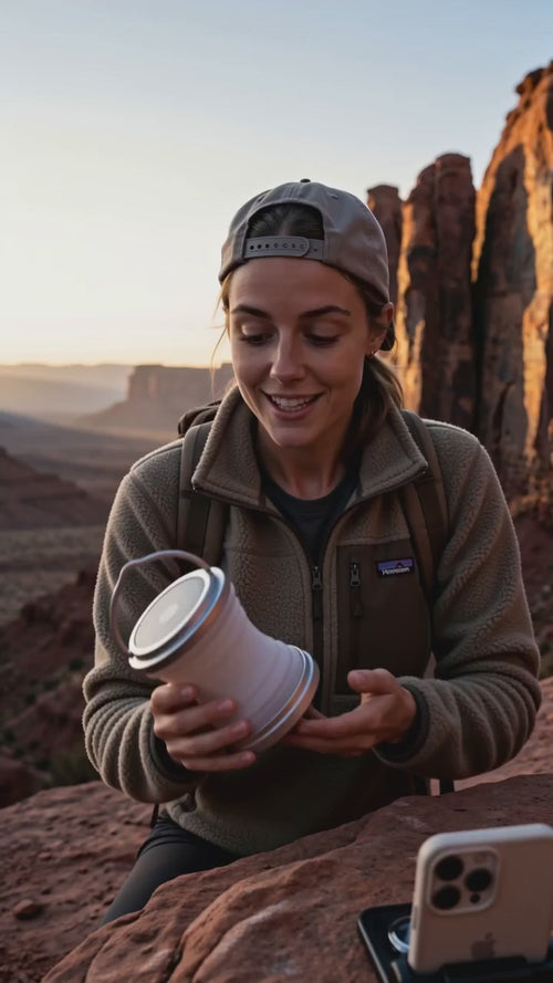 Solar LED Camping Lantern video ad