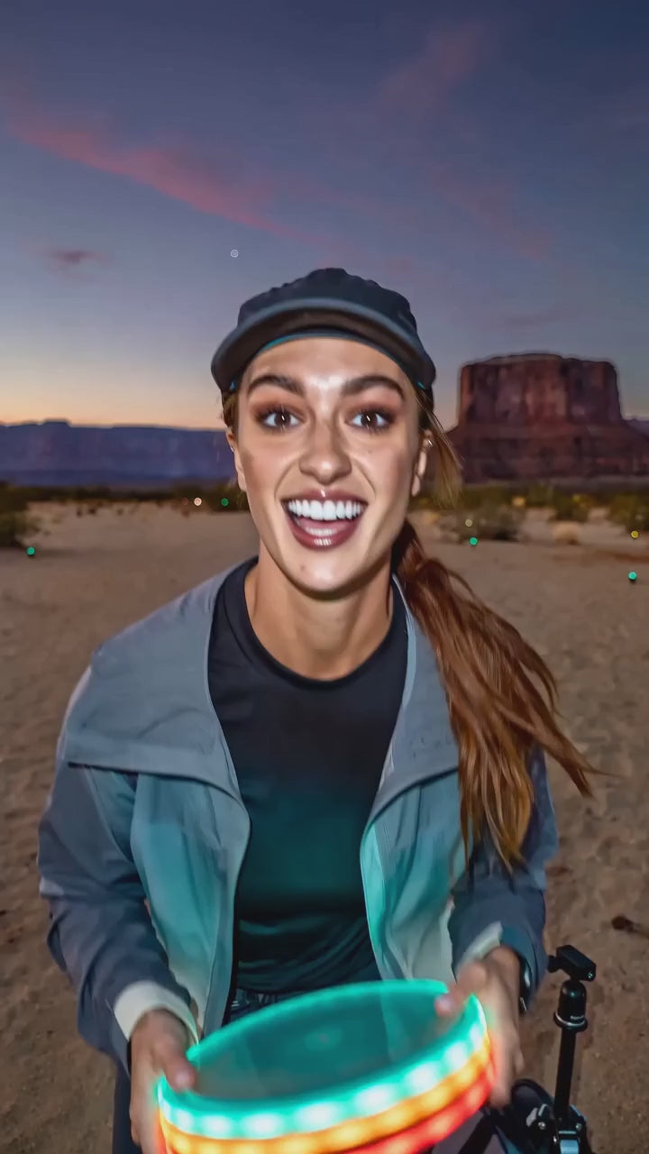 LED Disc Golf Night Kit video ad